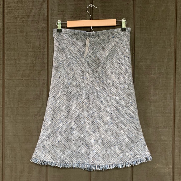 Vintage BCBG Ice Blue Skirt NWT - Picture 2 of 7